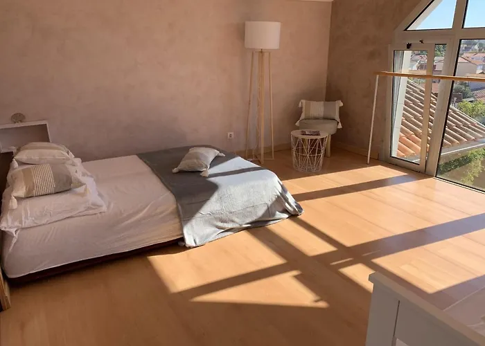 Magnifique T2 Duplex A Avec Terrasse, Wifi, A 100m De La - Fr-1-374-160 아파트 아르카숑